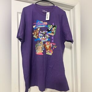 Disney Afternoon Cartoon 90s shirt NWT
